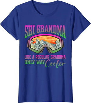 90s 80s Skiing Outfit Retro Ski Grandma