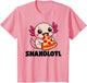 Axolotl Funny Snaxolotl Snacks a lot Pizza Eating Axolotl