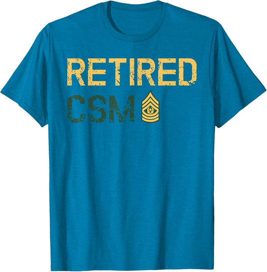 Retired Command Sergeant Major CSM Patriot Freedom
