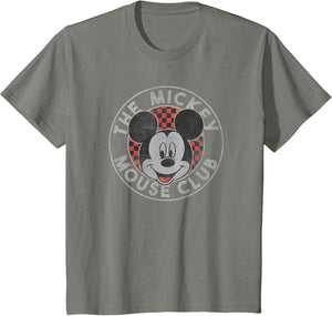 Disney Mickey and Friends Checker Mickey Mouse Club Logo