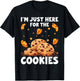 I'm Just Here for The Cookies Funny Chocolate Chip Cookie