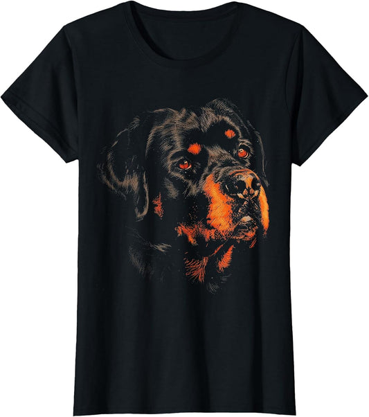 Rottweiler Dog Graphic Pet Artwork Rottweiler