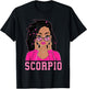 Scorpio African American Loc'd Black Woman Zodiac