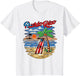 Puerto Rico Beach Puerto Rican Flag Retro Vintage 70s Sunset