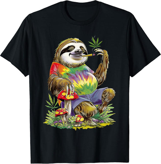 Sloth Smoking Weed Pot Marijuana Cannabis 420