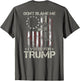 Gun American Flag Dont Blame Me I Voted for Trump (on Back)