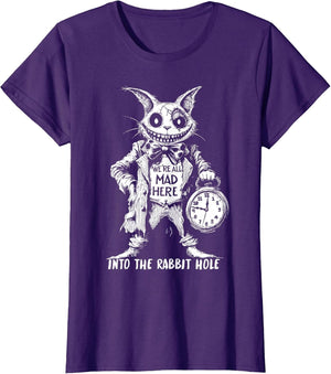 Creepy Cheshire Cat in Wonderland Gothic Fantasy Art Horror