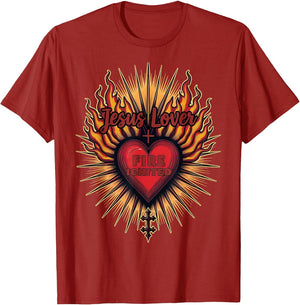Jesus Lover Fire Ignited Faith Design