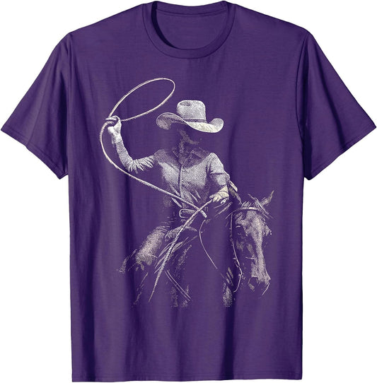 Rodeo Cowgirl Western Horse
