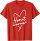 Heart Warrior Heart Disease Awareness Design Men