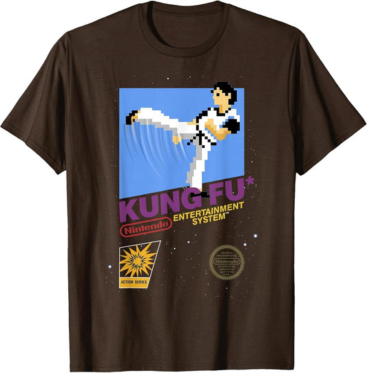 Nintendo NES Kung Fu Action Series Retro Graphic