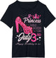 A Princess was Born on July 3 High Heels July 3rd Birthday