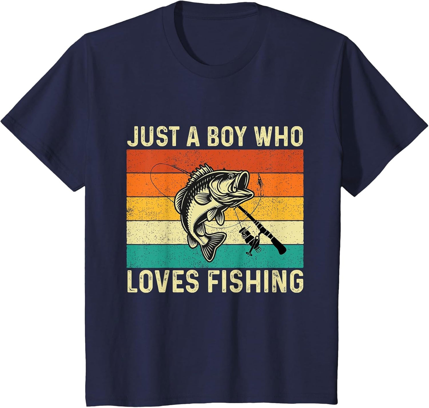 Just A Boy Who Loves Fishing - Fishing Fisherman Angler