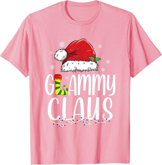 Funny Glammy Claus Christmas 2023 Family Xmas