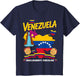 Venezuelan Flag Outfit Idea for Kids with Venezuelan Arepas