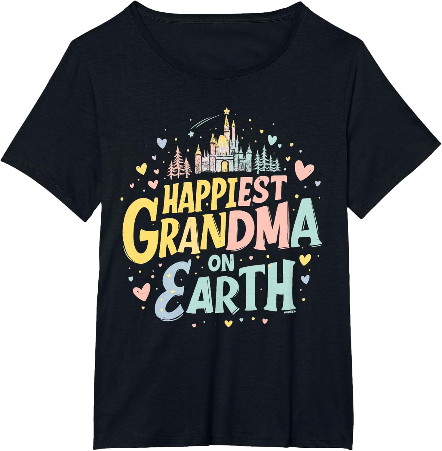 Happiest Grandma on Earth Cute Castle Fairy Tale Magical