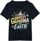 Happiest Grandma on Earth Cute Castle Fairy Tale Magical