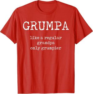 Grumpa Definition: Funny Grandpa Sarcastic Grumpy Old Man