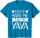 Don’t Make Me Call My Yaya Funny Mothers Day Shirt Grandkids