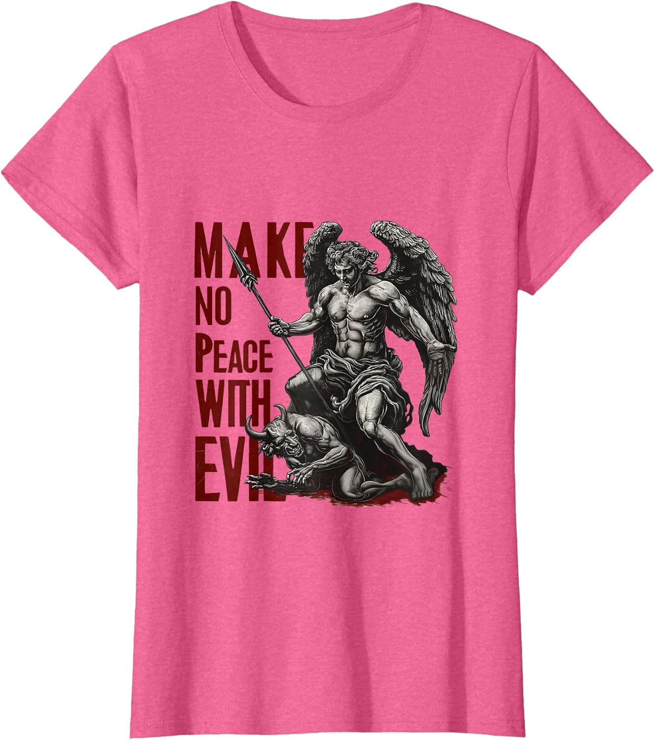 Make no Peace with Evil | Gothic Metal Christian Streetwear