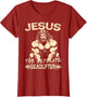 Jesus The Ultimate Deadlifter Christian Workout Gym Fitness