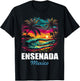 Retro Ensenada Mexico Sunset Vintage Vacation Souvenir