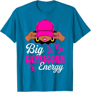 Big Capricorn Energy Sassy Black Woman Zodiac Sign