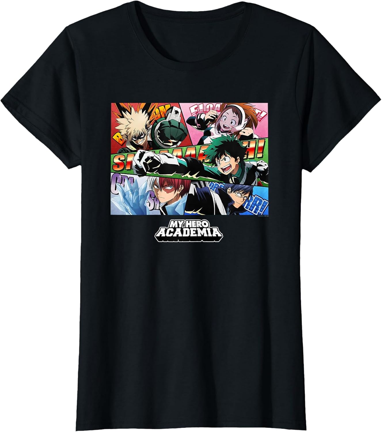 My Hero Academia Class 1-A Group Comic Panels Anime