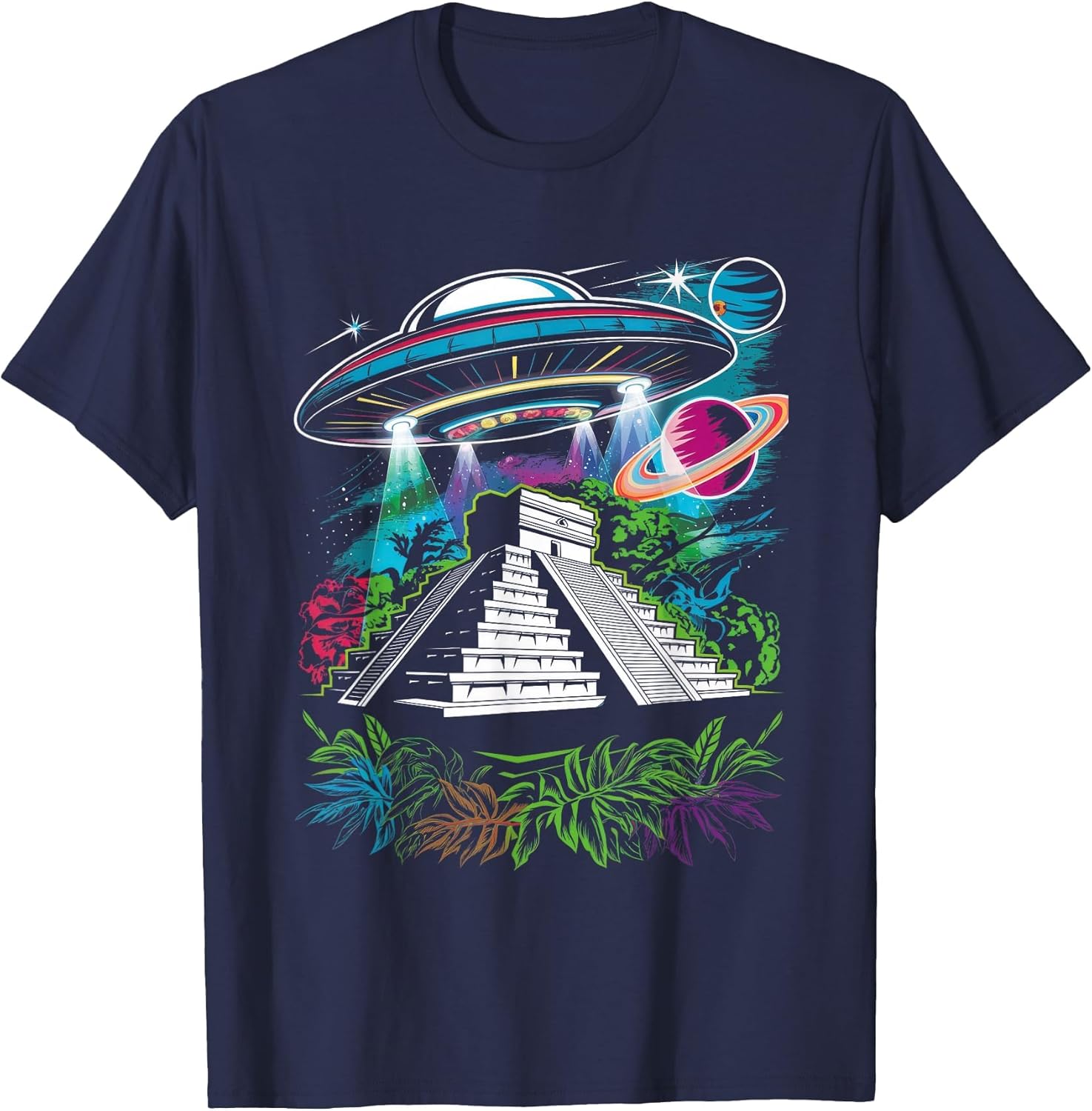UFO Ancient Alien Pyramid South America Jungle
