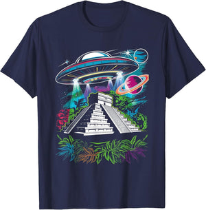 UFO Ancient Alien Pyramid South America Jungle
