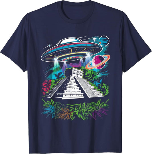 UFO Ancient Alien Pyramid South America Jungle