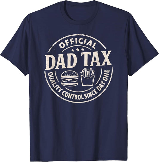 Dad Tax Logo, Funny Daddy Papa Fathers Day