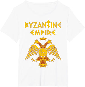Byzantine Empire Symbol and Orthodox Cross