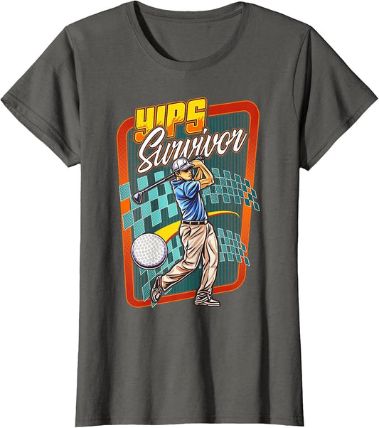 Yips Survivor Golf Golfer Golfing Cute Funny Fan Gag