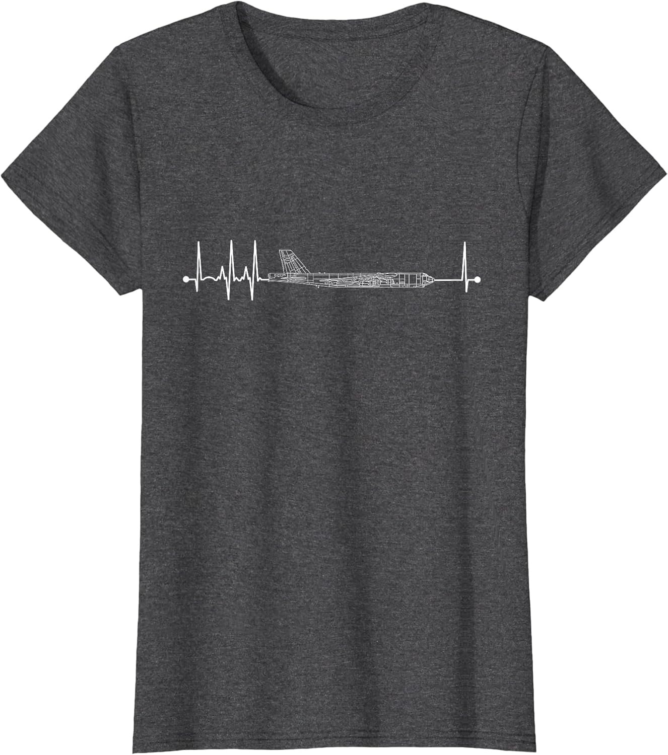 B-52 Stratofortress Airplane Pulse EKG B52 Heartbeat