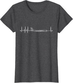 B-52 Stratofortress Airplane Pulse EKG B52 Heartbeat