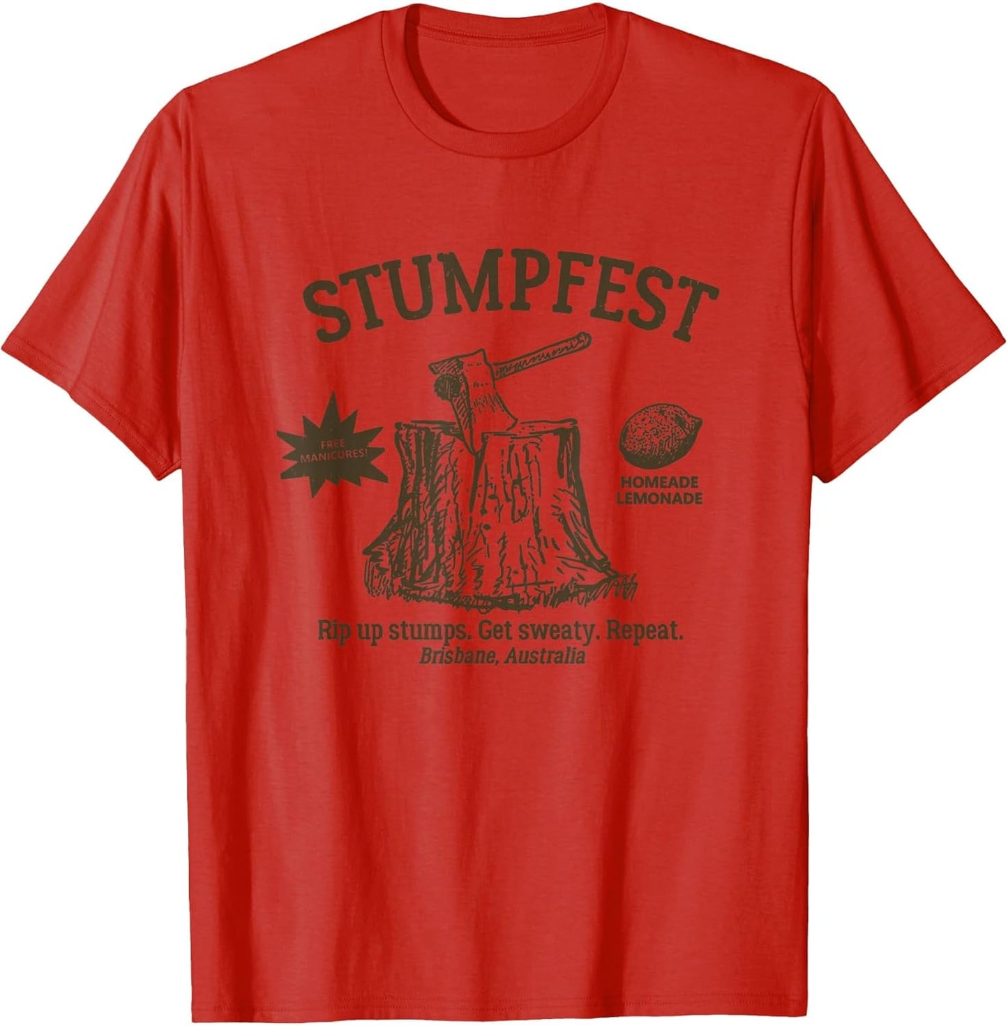 Vintage Funny Stumpfest 2024 2025 Brisbane Get Sweaty