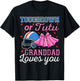 Touchdown or Tutu Granddad Loves You Football BabyShower