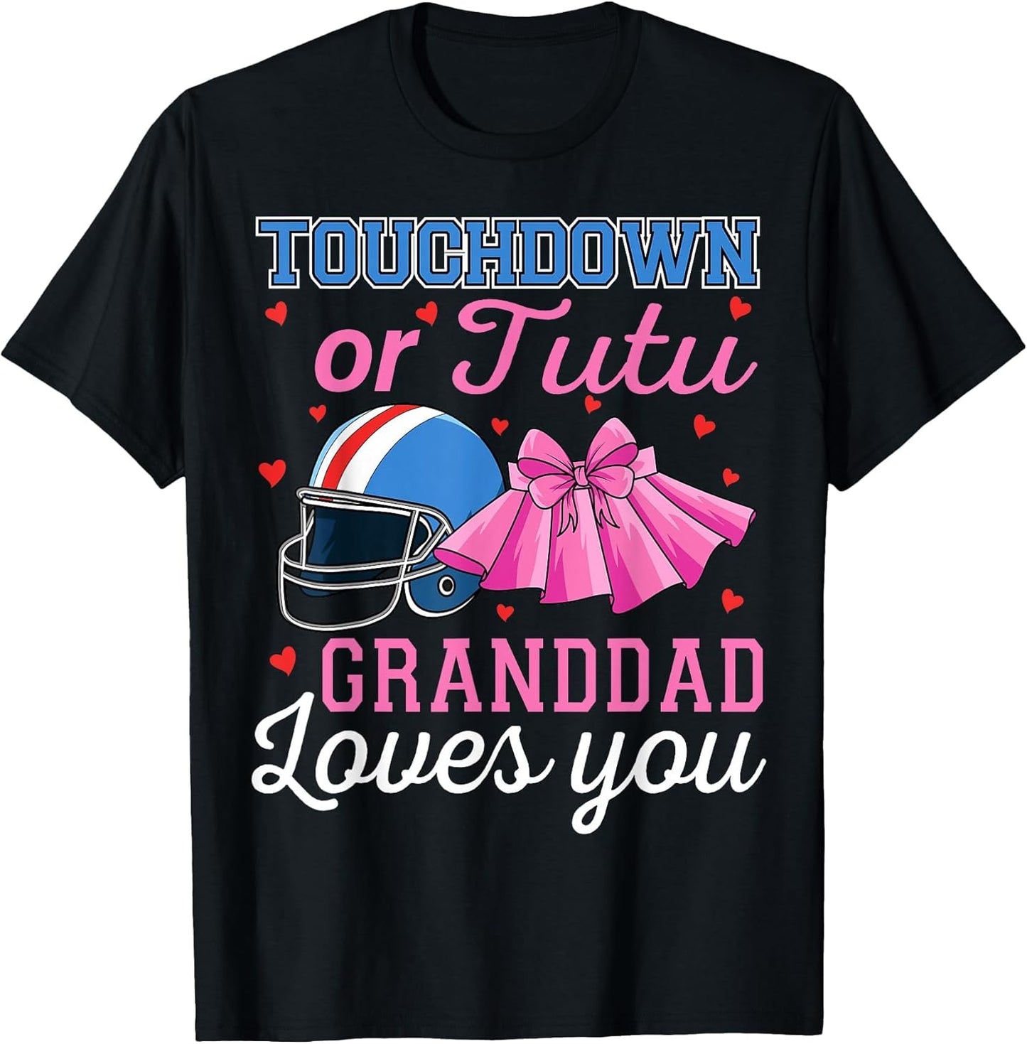 Touchdown or Tutu Granddad Loves You Football BabyShower
