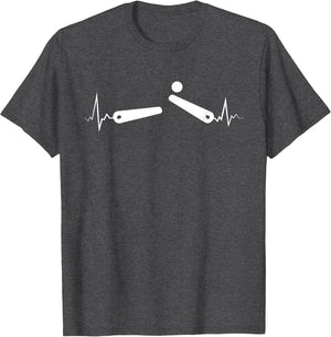 Pinball Heartbeat Funny Pinballer Flipping Ball EKG Flipper