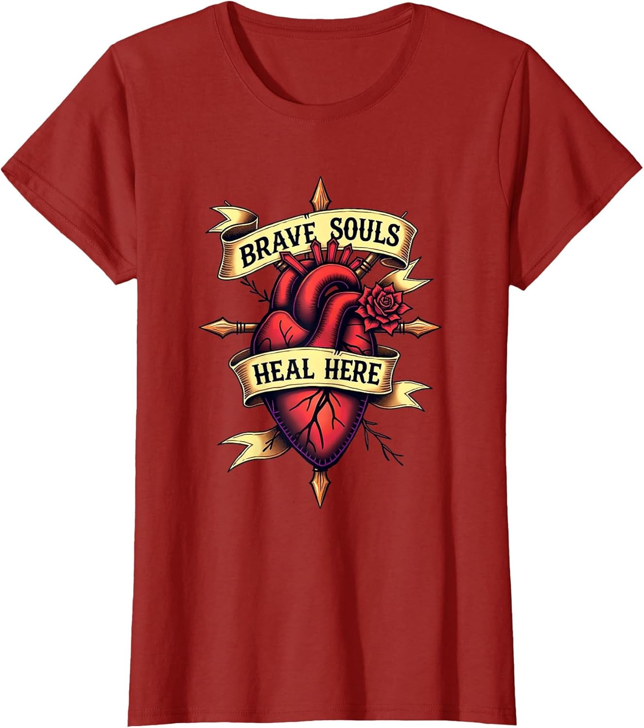 Brave Souls Heal Here Oncology Nurse Design