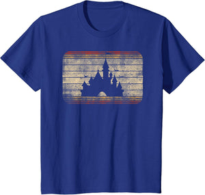 Magic Theme Castle Kingdom Amusement Park Retro 80's