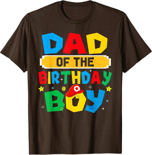 Dad of The Birthday Boy Game Video Gaming Matching Family