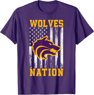 Bay City Central Wolves Logo Nation HS