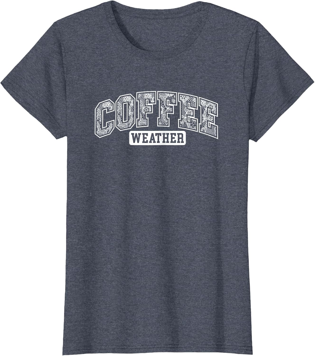 Coffee Weather Caffeine Lover Lace Inspired Aesthetic Brown