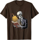 Skull Reader Skeleton Reading Memes Read Return Repeat Sign