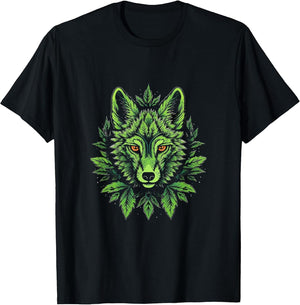 Wolf Cannabis Weed Leaf Marijuana 420 Stoner Wolves Lover