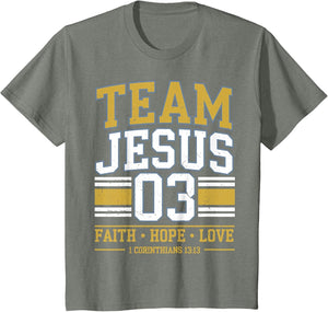 Team Jesus 03 Christian Good Youth Boy God Brother Toddler