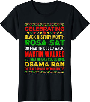 Black History Month Rosa Sat So Martin Could Walk