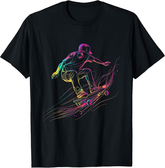 Skateboard Skateboarding Skater Boy Retro